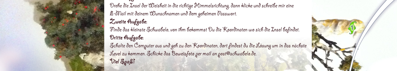 Suche mit deiner Maus nach versteckten Geheimnissen.
